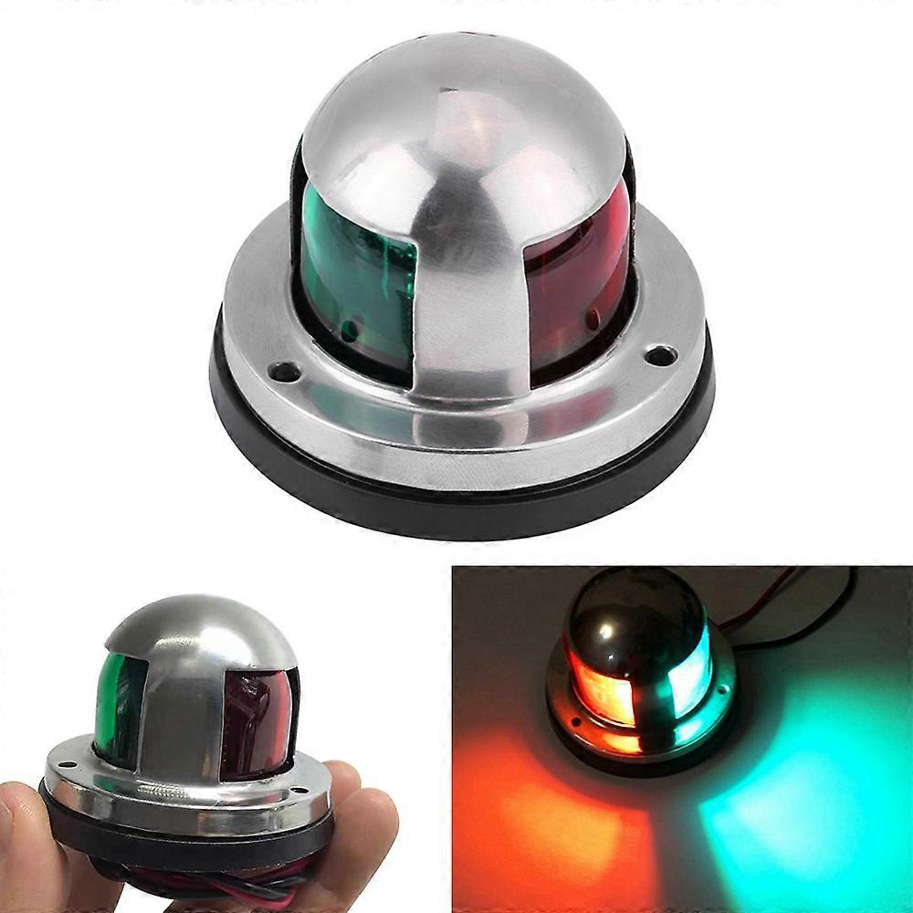 Marine boat navigation light for pontoon 12V LED red green bow