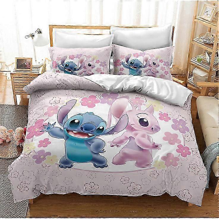 Anime Series 3d Digital Printing Basketball Series Down And Brushed Bedding Three-piece Set