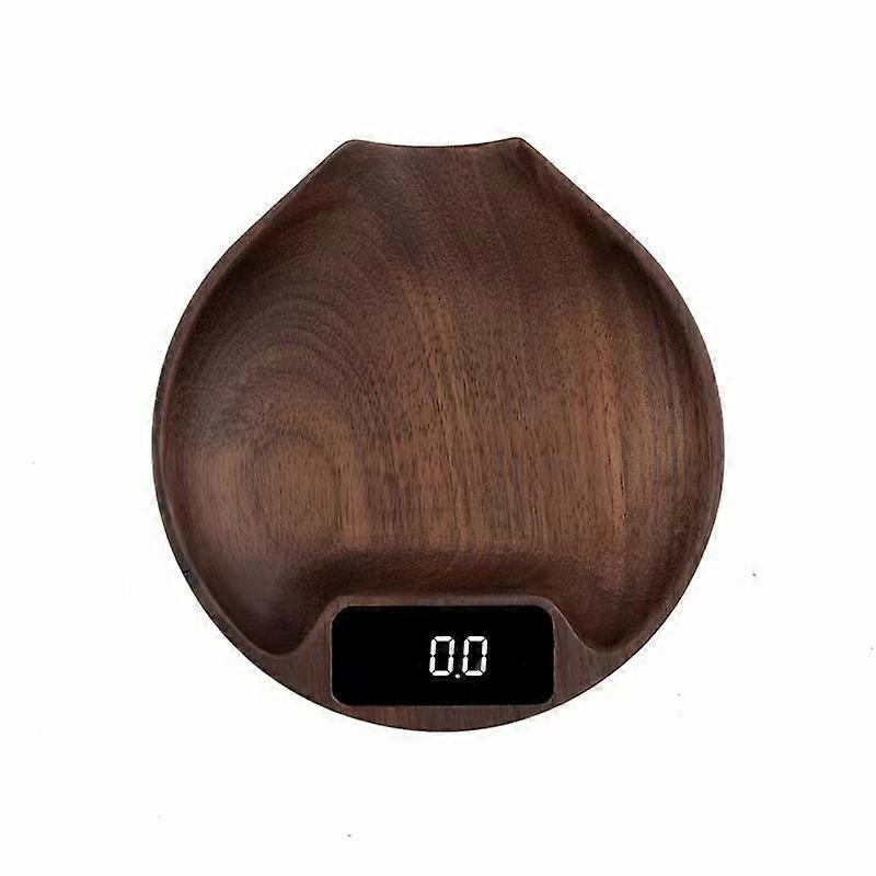 100g/0.1g Wood Electronic Tea Coffee Scale Kitchen Bar Scale