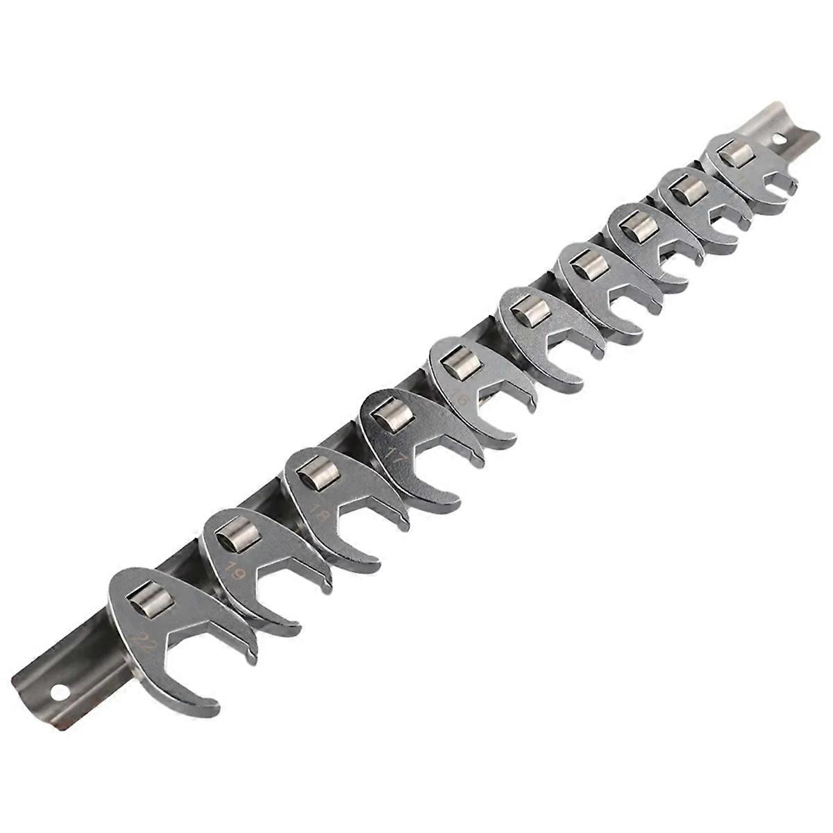 10pcs 3/8Inch Drive Crowfoot Wrench Set