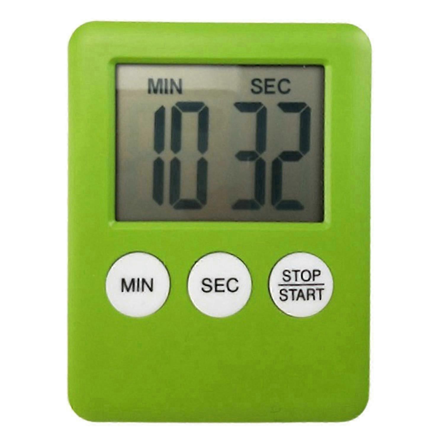 BoSaiD Cooking Timer Practical Smooth Surface ABS LCD Screen Magnetic Baking Reminder for Kitchen