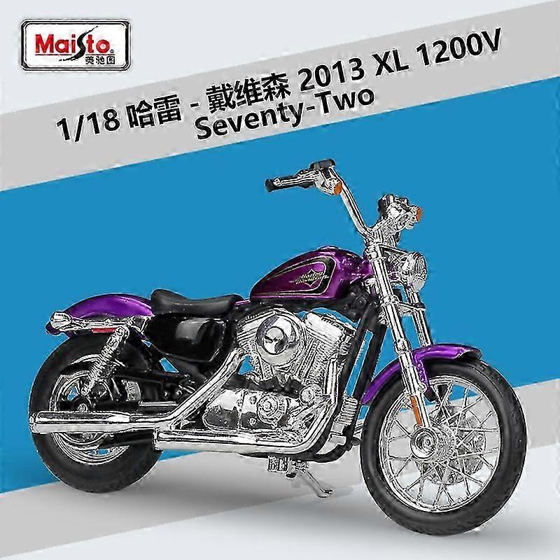 Maisto 1:18 Harley Davidson Sportster Iron 883 Alloy Classic Μοτοσικλέτα Μοντέλο Diecast Metal Μοτοσικλέτα Μοντέλο Παιδικά Παιχνίδια Δώρο