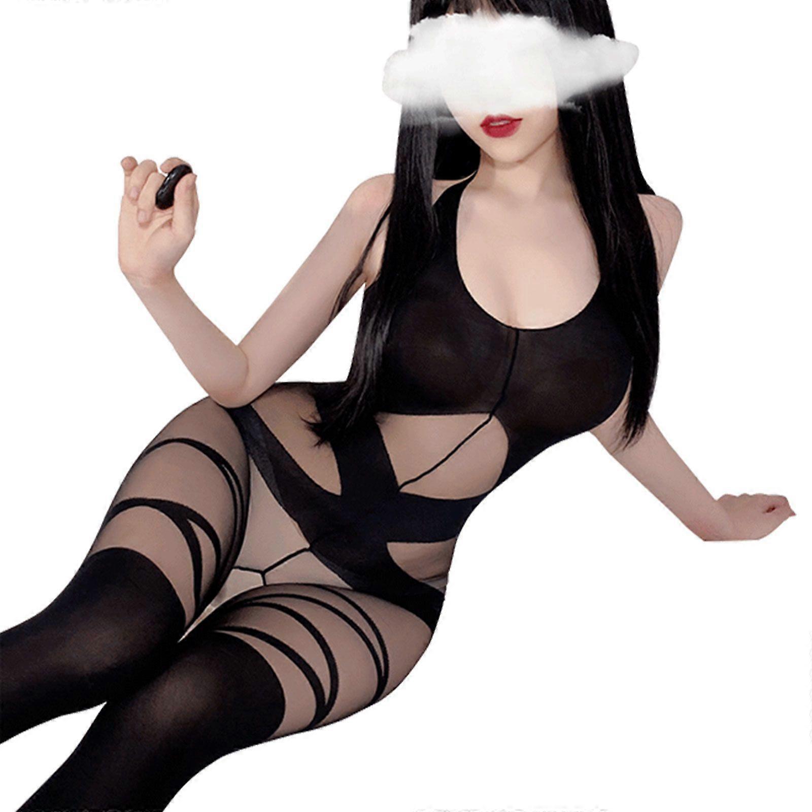 مثير بودي ستوكينج بيبي دول ملابس داخلية ملابس نوم كيمياء مفتوحة المنشعب بودي سويتس