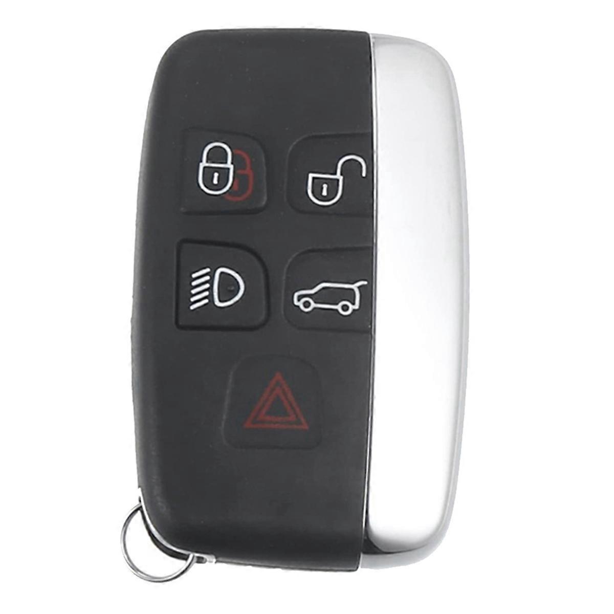 Car Smart Remote Key Shell Keyless Entry Fob Housing 5 Button Smart Remote Key Cover for Land Rover