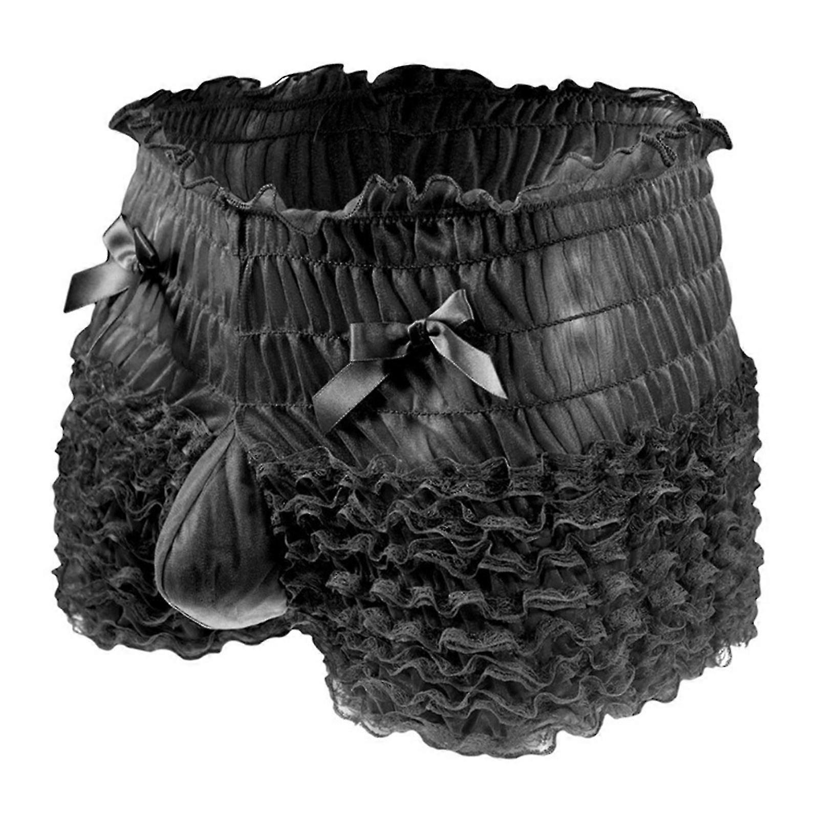 Män Underkläder Shorts Boxershorts Spets Trunks Stlye BB