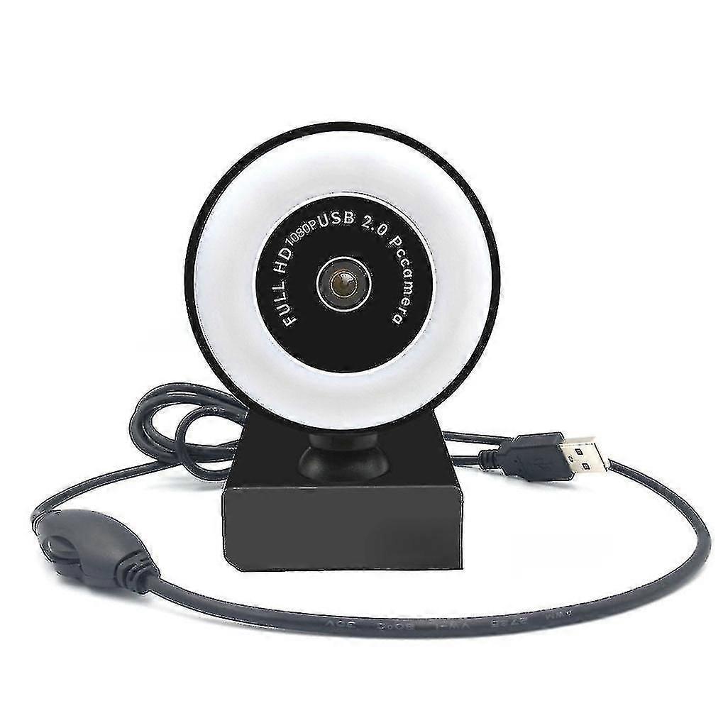 2k Fixed Focus-hd Webcam With Microphone Led Web Camera For Computer Pc Video Recording Webcam