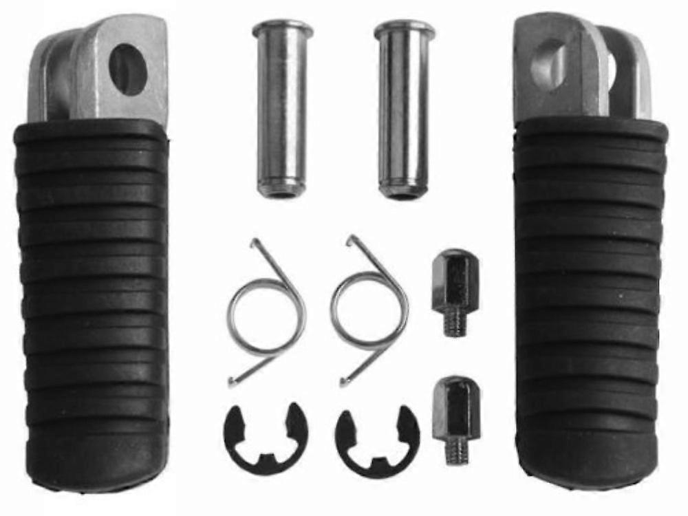 Front Motorcycle Footpegs Foot Pegs For KAWASAKI EX250J EX250 NINJA 250R ZX9R 94-97 Z1000 Z750 03-06 ZZR1100 93-02 01 00 99 98
