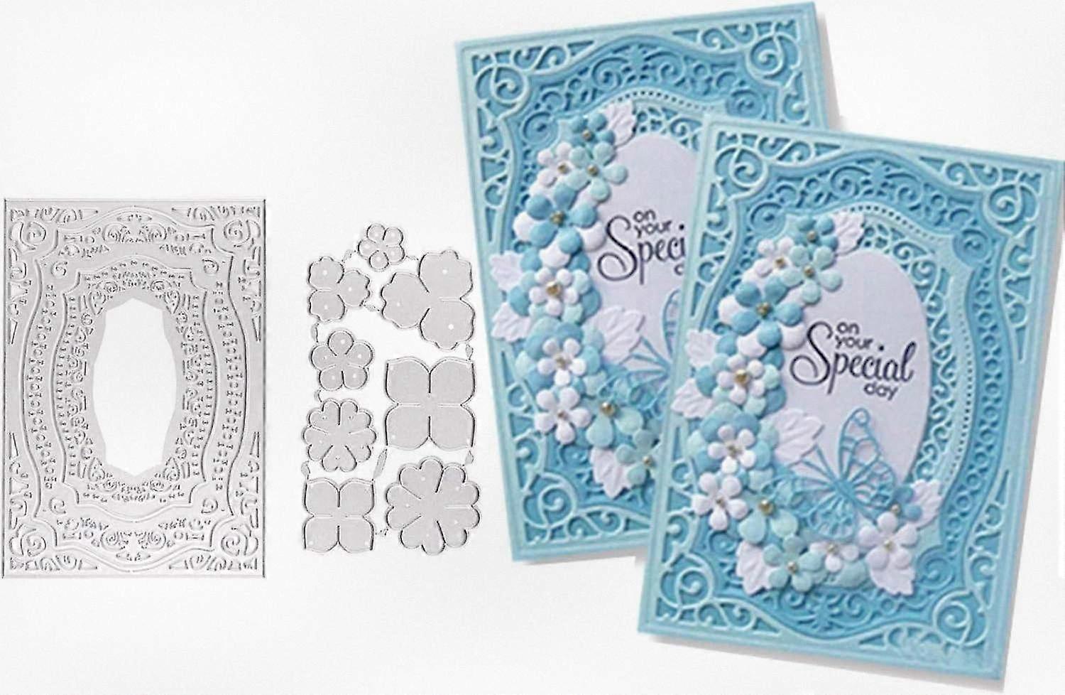 Metal Embossing Die Set - Crafting Stencils for Creative Projects