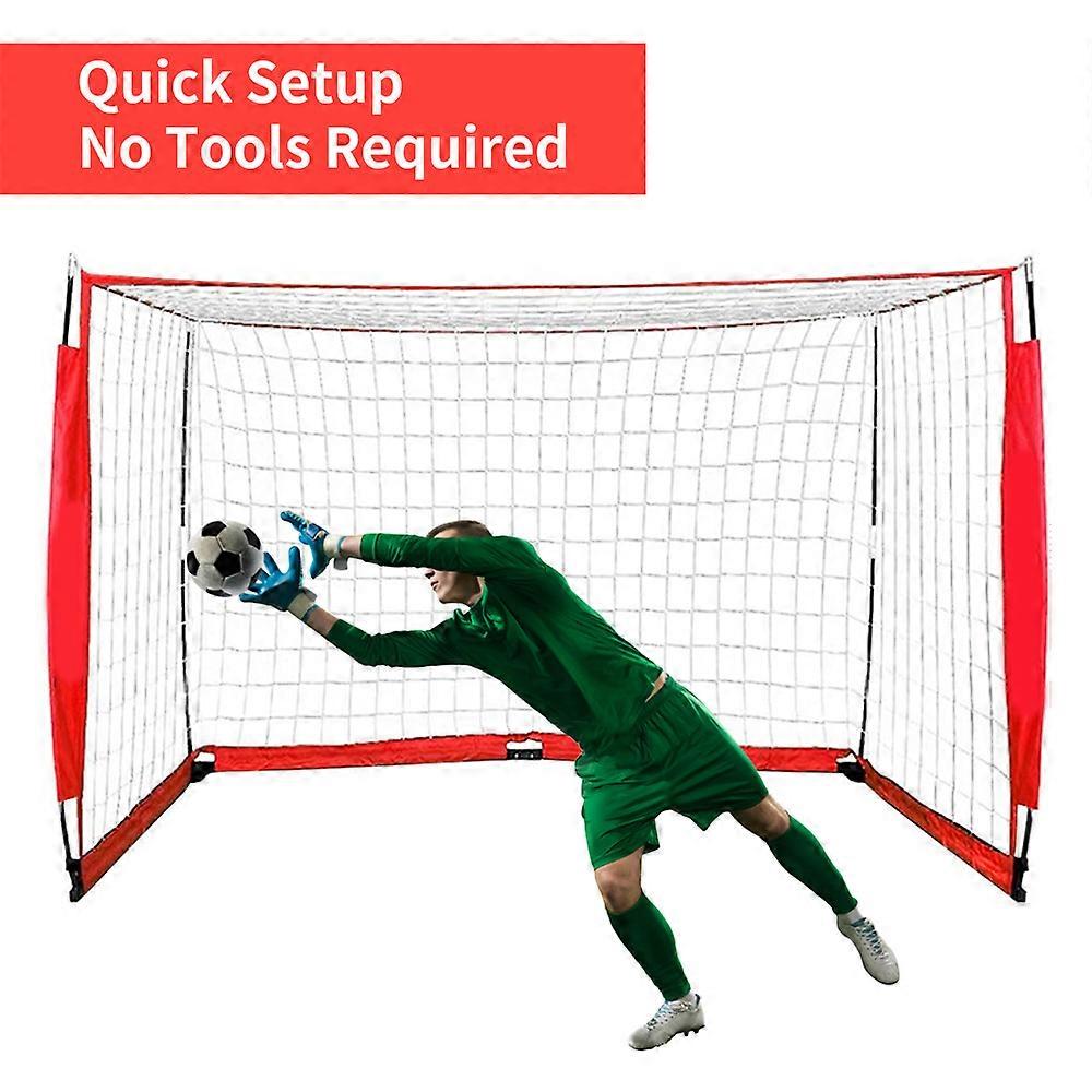 Portable Soccer Goal Soccer Nets for Backyard Football Training Equipment Soccer Goal Toddler Soccer Net Soccer Training Equipment 3 Size