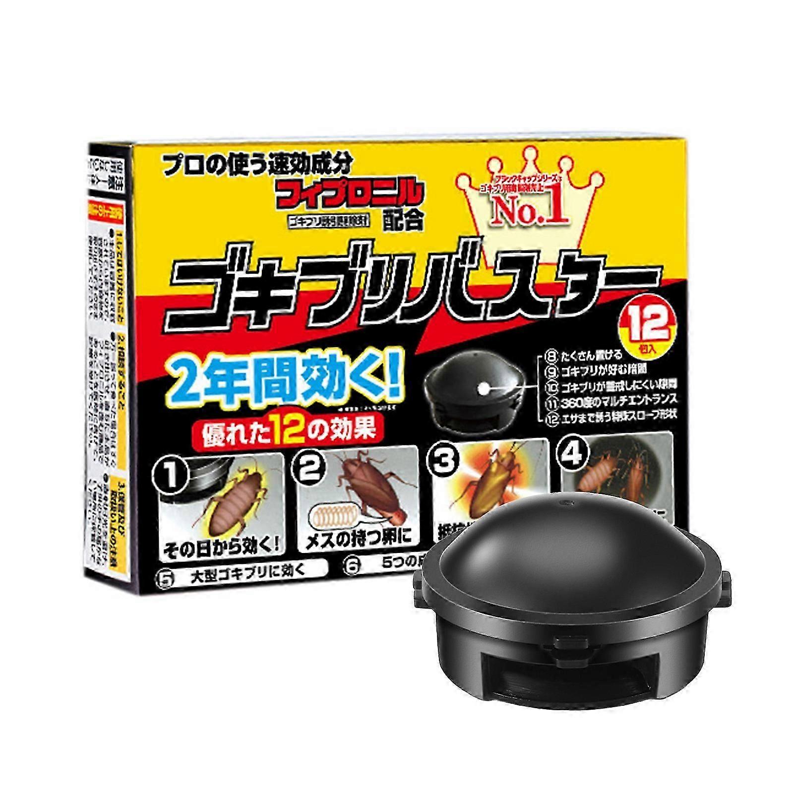6/12/18PCS Roach Control Bait Cockroach Exterminating Baits for Indoor