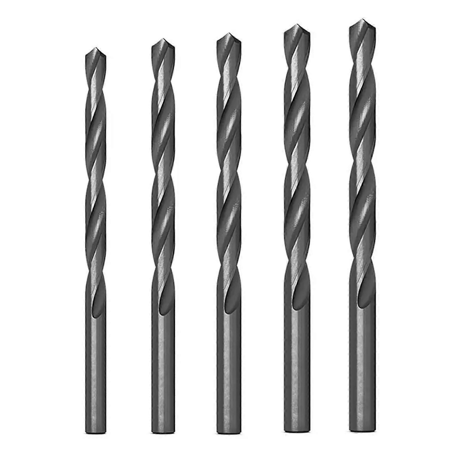 Multifunctional Twist Drill Bit Practical Stainless Steel Hole Cutter Round Shank Drill Bit Hand Tools Drilling Tools 1Pcs(6mm)