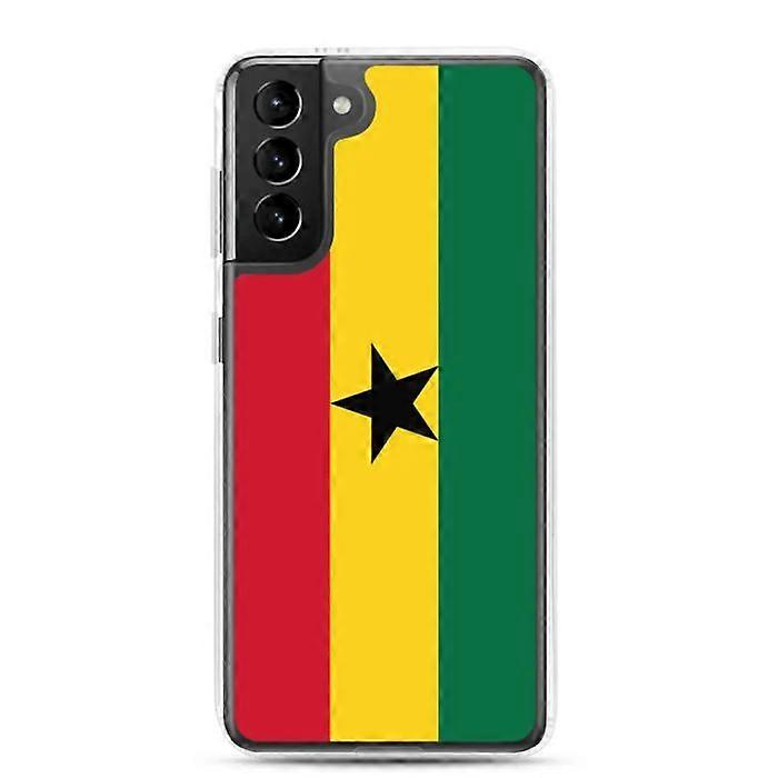 Phone Case - Samsung - Galaxy S23 Plus - Ghana Flag - Flexible - Multicolored