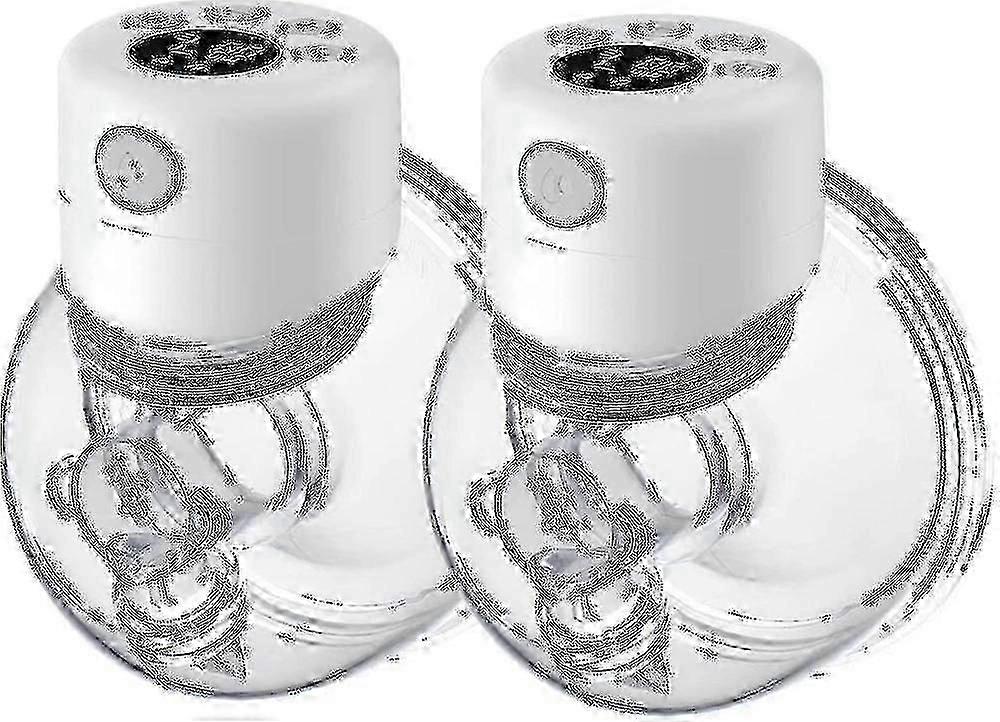 Wearable Hands-Free Breast Pump - Silent Portable Device With 9 Suction Levels Lcd Display_mm2 -CN-WR