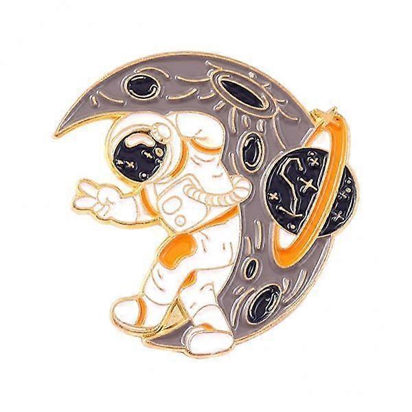 Explorer Enamel Pin - Stilige romsmykker for kvinner