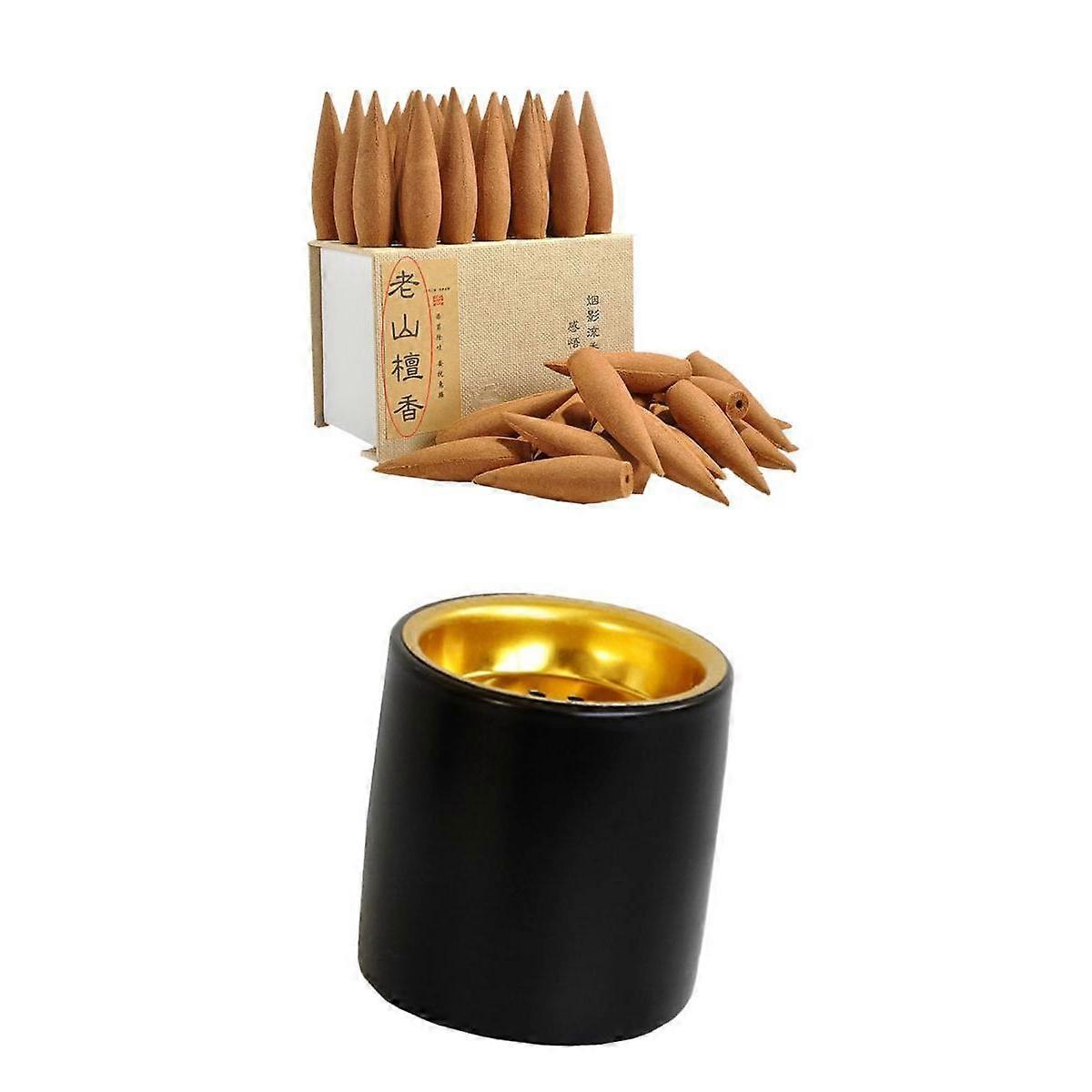 er(Black) with Cone Decor Desktop Ornament