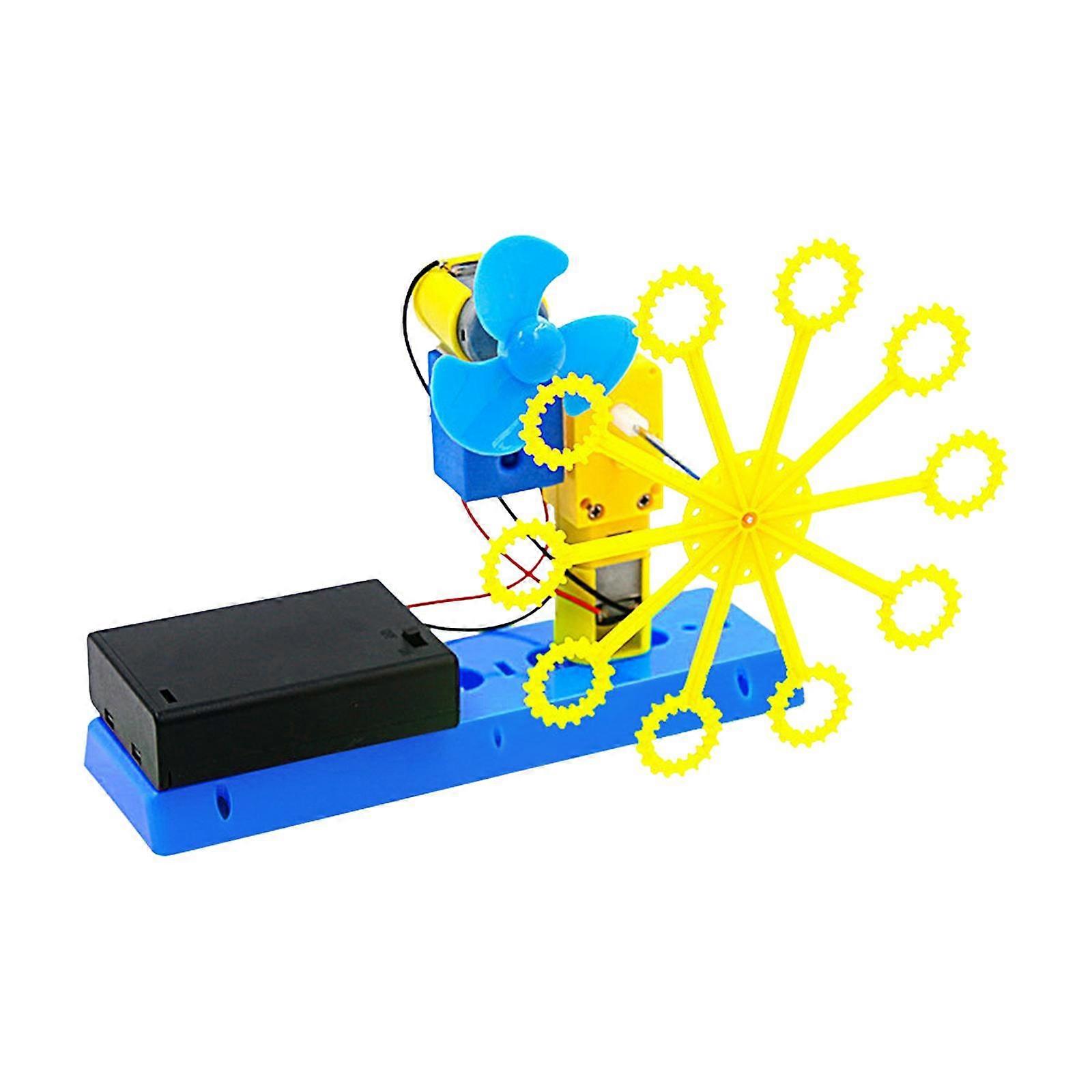 DIY Bubble Machine Educational Brain Teaser Gift Primary School Stem Project