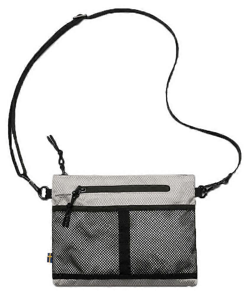 Gaston Luga Lightweight Crossbody Bag - Taupe Grey