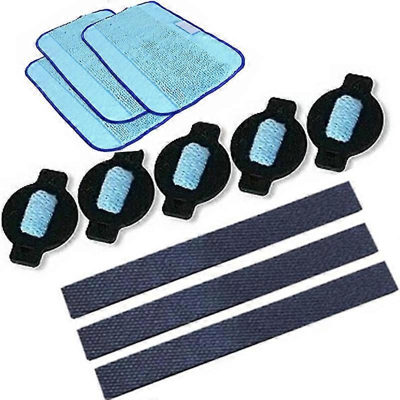 11pcs/lot robot wheel tire mop cloth water cap Replacment for braava 320 380 381 380T 390 390T Mint
