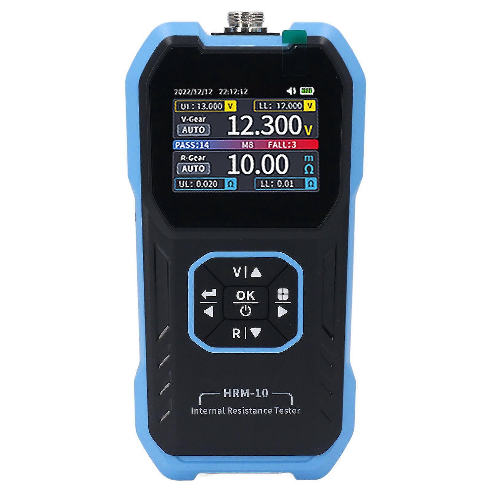 Digital Battery Analyzer 0‑±100V Voltage 0‑200Ω Resistance Battery Capacity Checker 