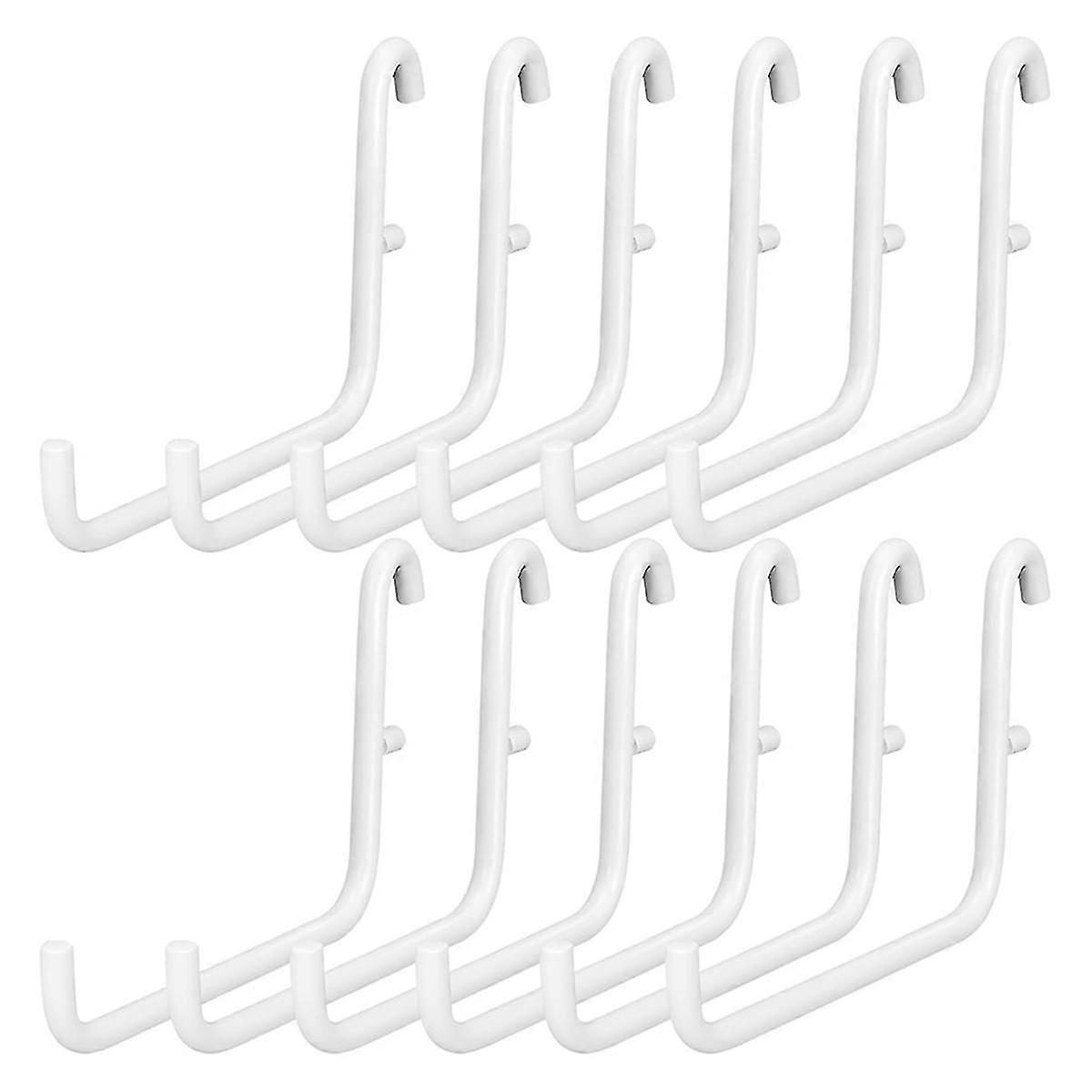 12Pcs Peg board Hooks, Peg board Accessories
