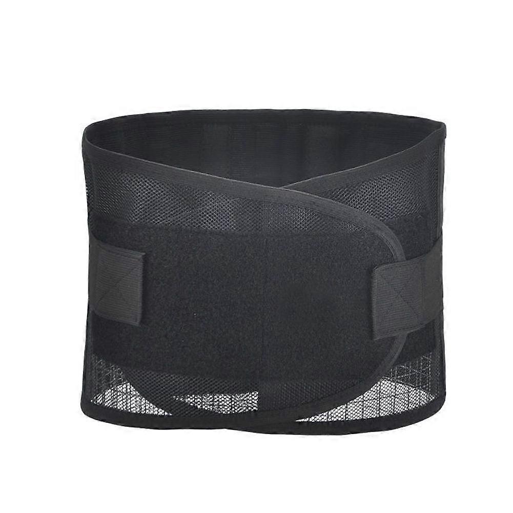 Black (A) XXL$ Women's sports waist belt breathable waist support steel plate waist
