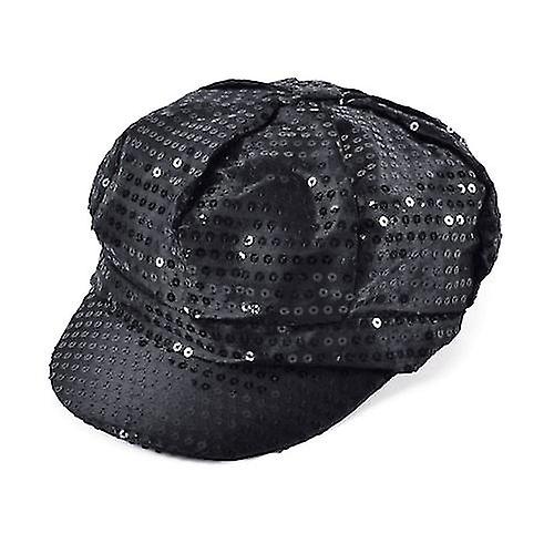Bristol Novelty Unisex Adults 70s Sequin Cap