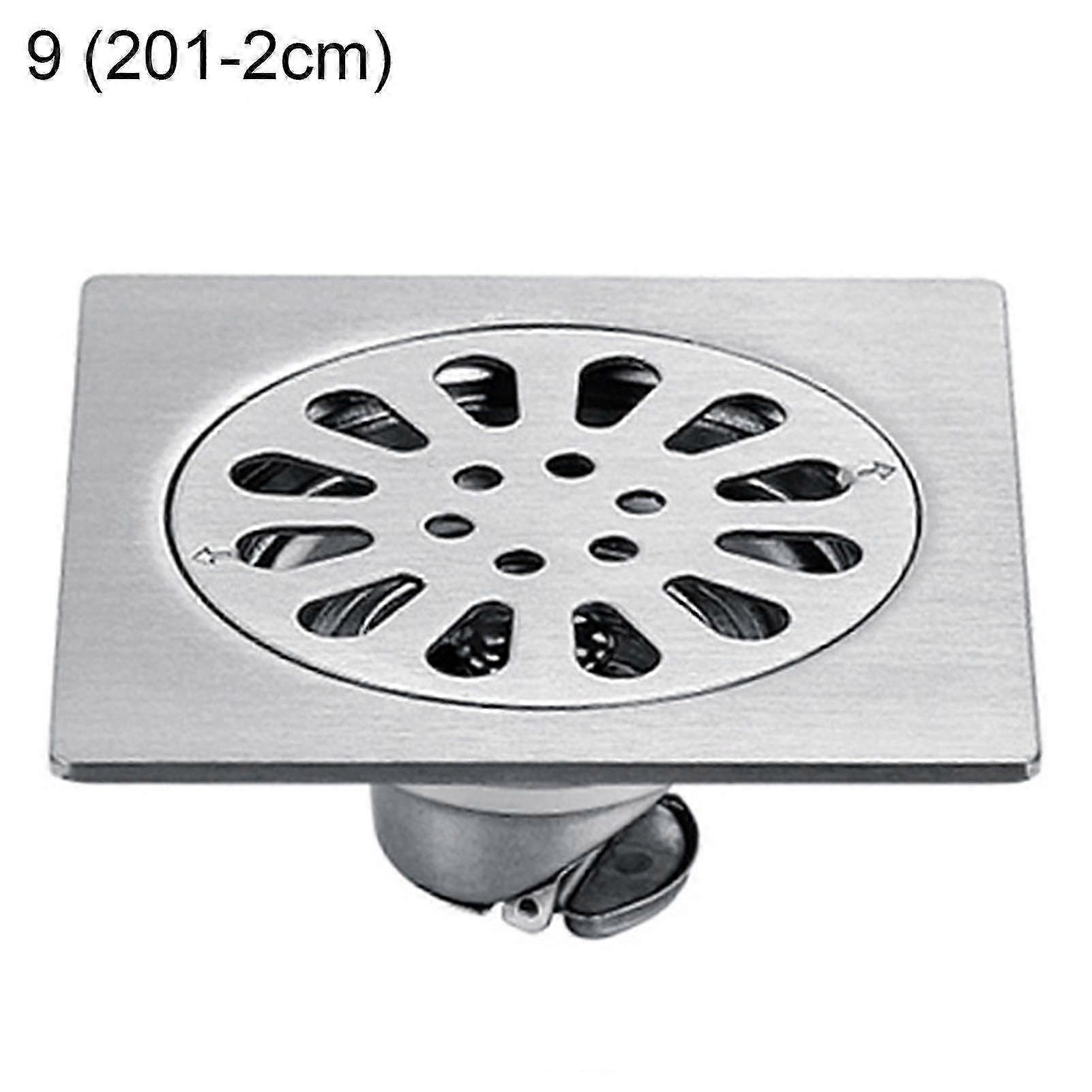 Universellt golvbrunn Hög hårdhet Anti-bakvatten hållbart duschbrunn för badrum