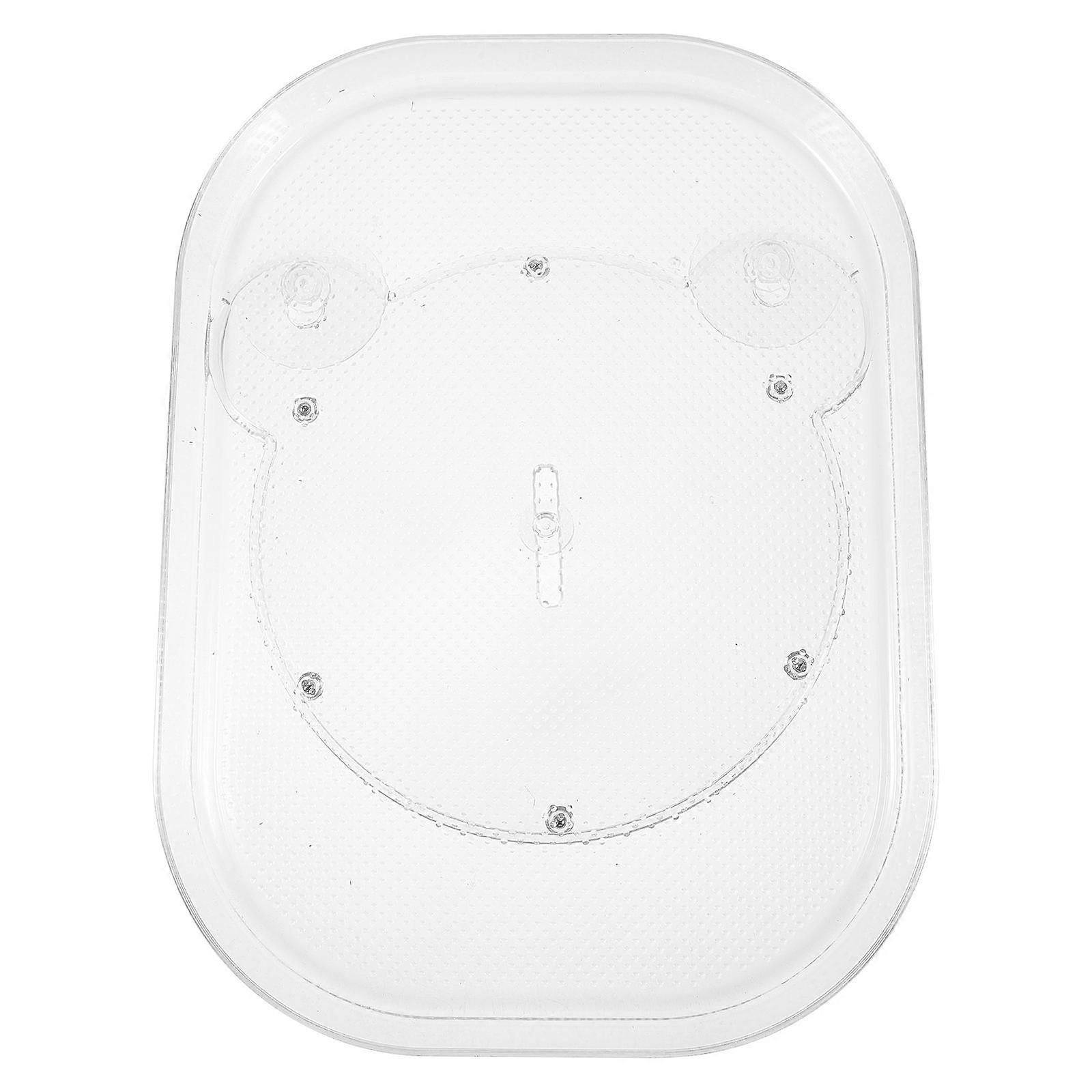 360 Degree Rotating Turntable Pc Transparent Holder for Refrigerator