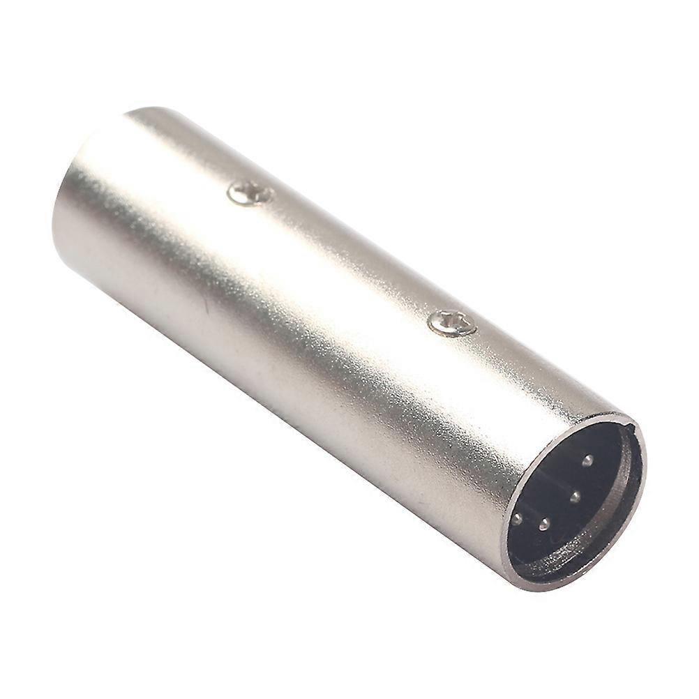 5-Pin XLR Male Adapter, Versatile Plug for DMX and