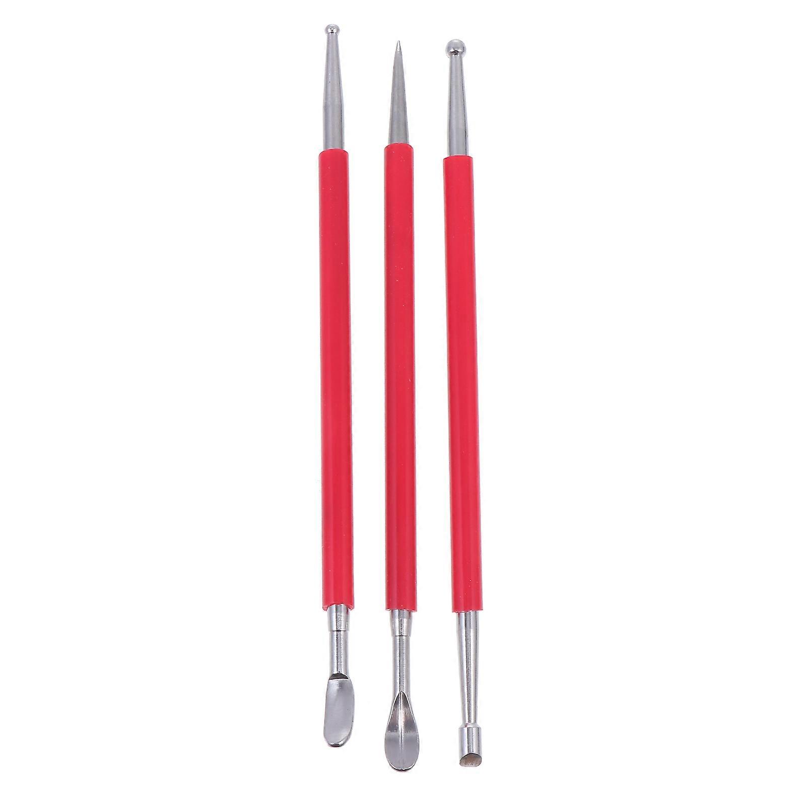 Polymer Clay Tools Clay Shaping Texturing For Beginners 3Pcs