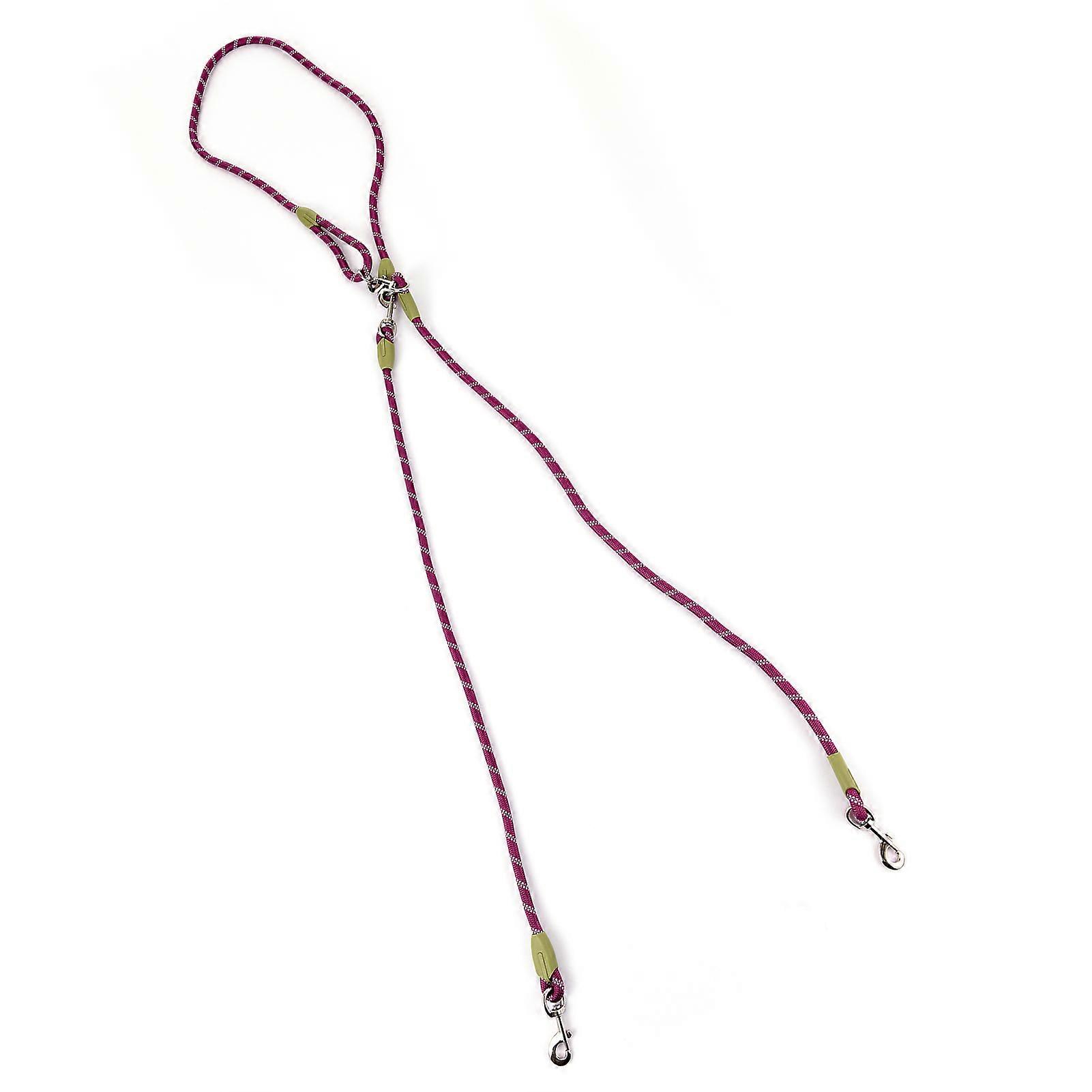 Hands-Free Nylon Dog Leash Adjustable Reflective 90x4x2cm