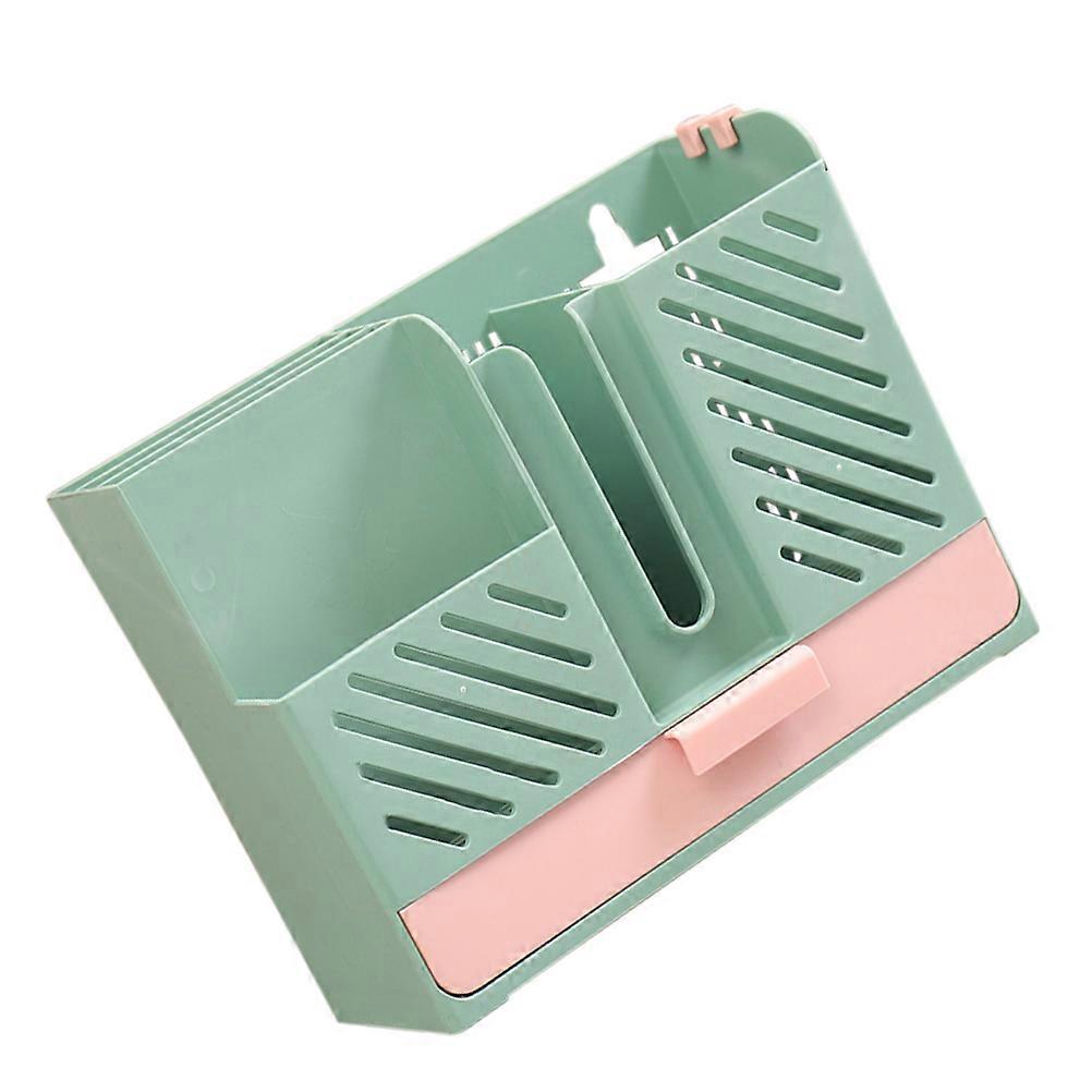 Green ABS Chopsticks Storage Holder for Home with Detachable Inner Tank and Nordic Style Design