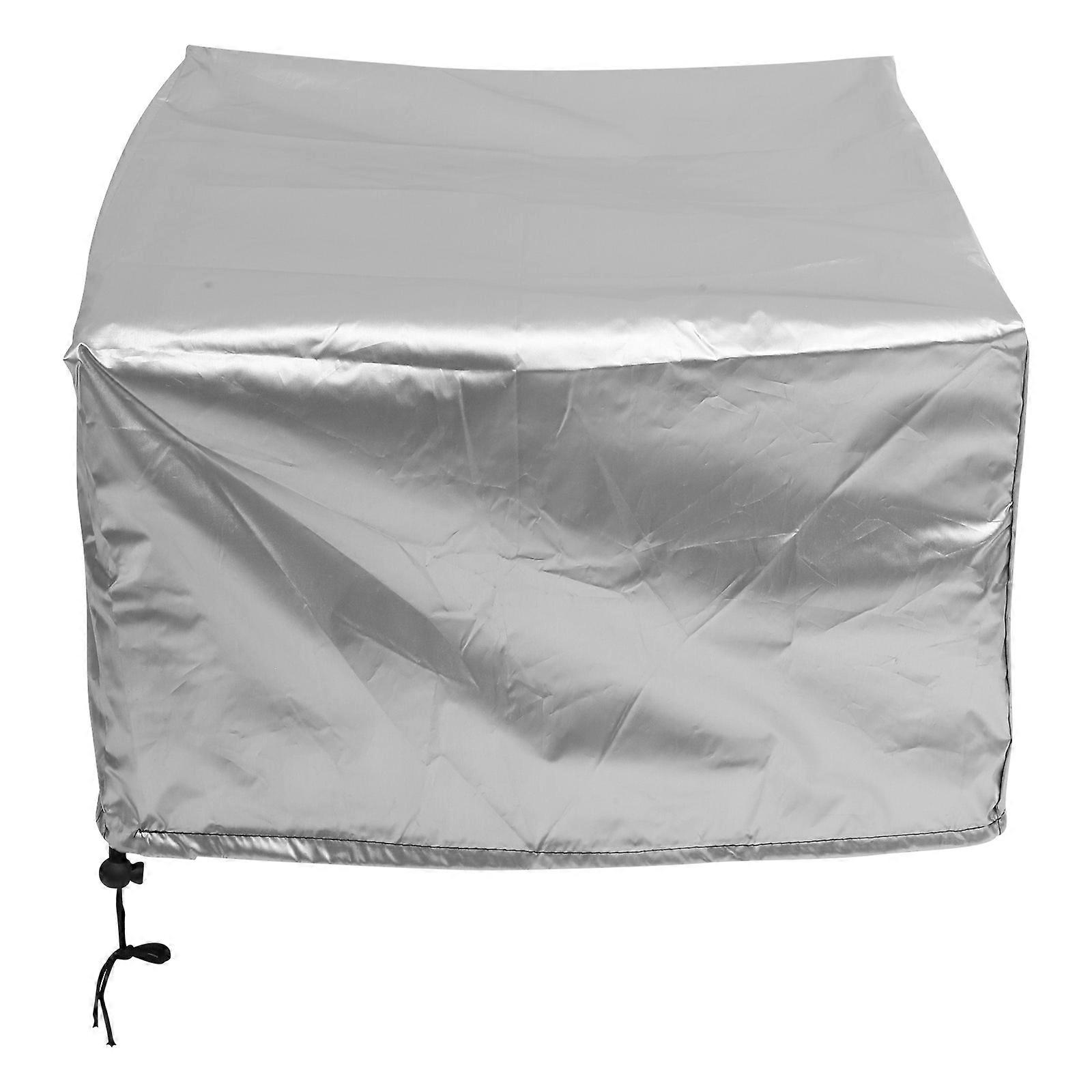 Dustproof Printer Enclosure Cover For 3D Printer Office Use Silver 45X45X30cm Waterproof 1Pack