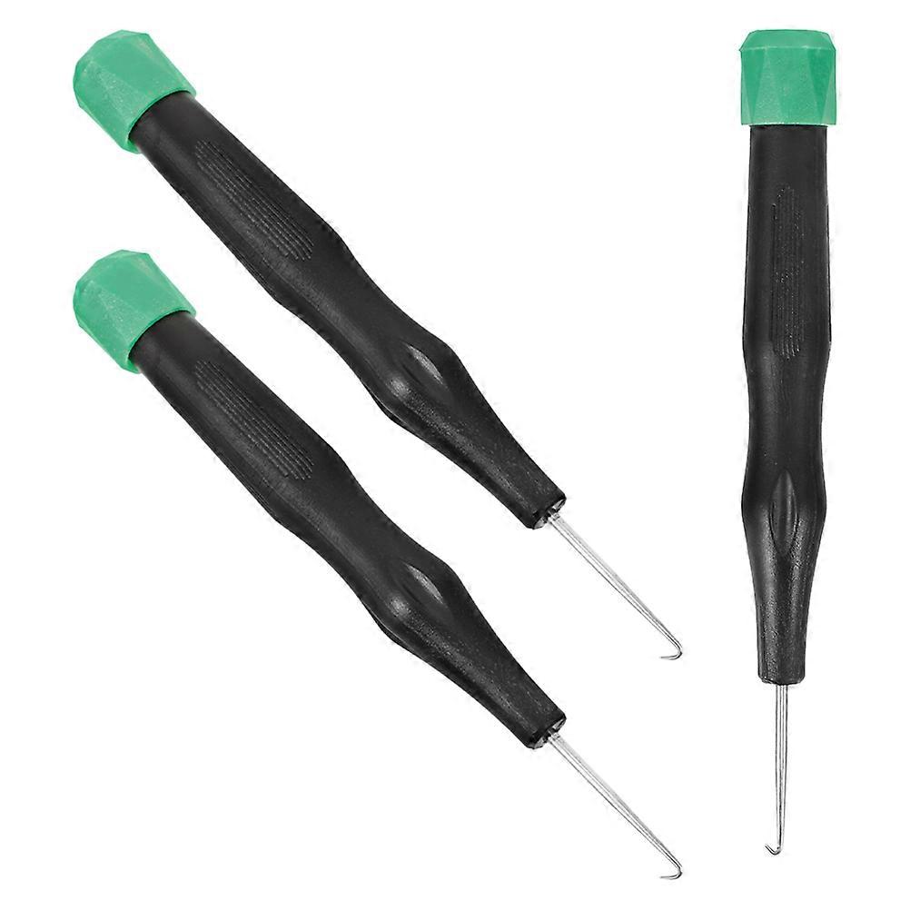 Stringing Machine Hooks Threading Tools For Sports Maintenance 12.80X1.00X1.00CM Aluminium Alloy Racket Fixing 3Pcs