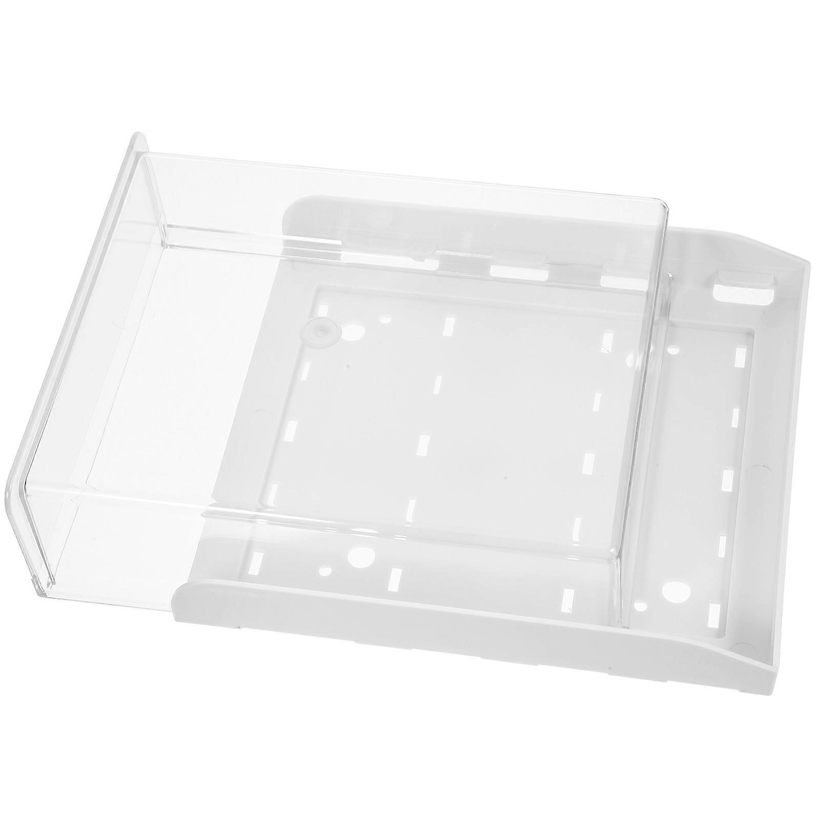 Office Storage Drawers Multi-Function Table Drawer Abs Material Item Organization for Home Use 21.10X18.10X6.40CM 1Set