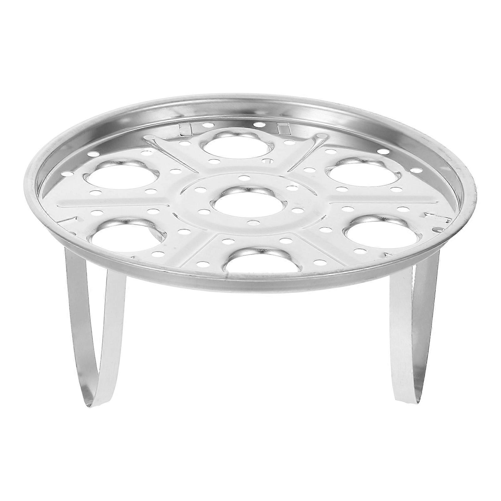 Egg Steaming Rack Stainless Steel Triangular Steaming Rack Banquet Cooking 1Pcs