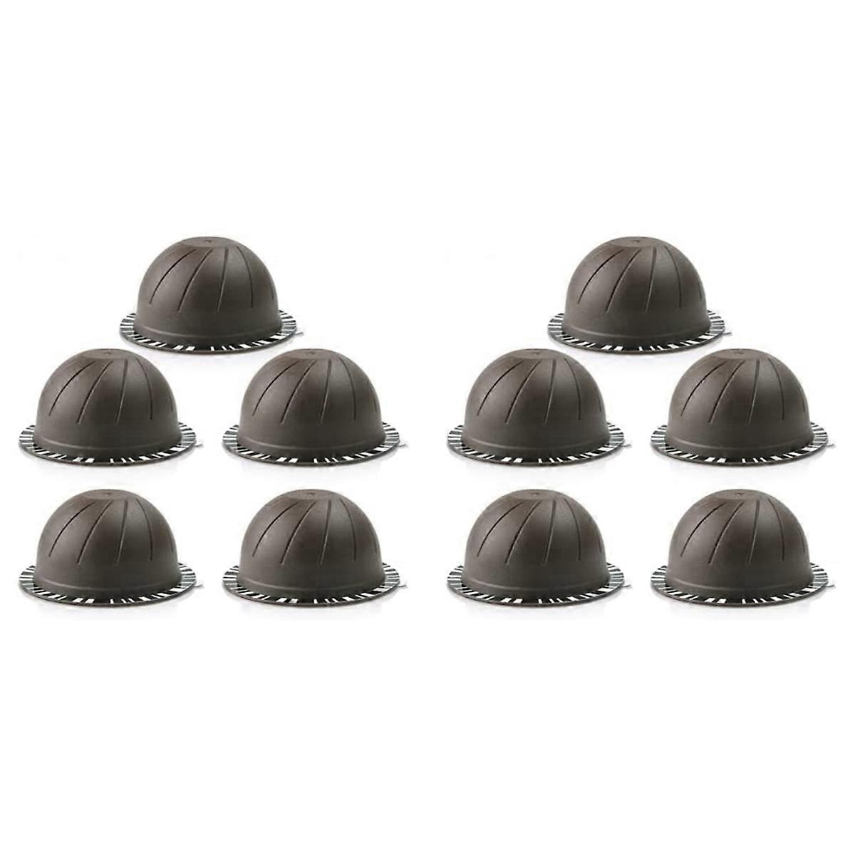 10PC Reusable Using Coffee Capsule for Vertuo Vertuoline Refillable Pods 150ML
