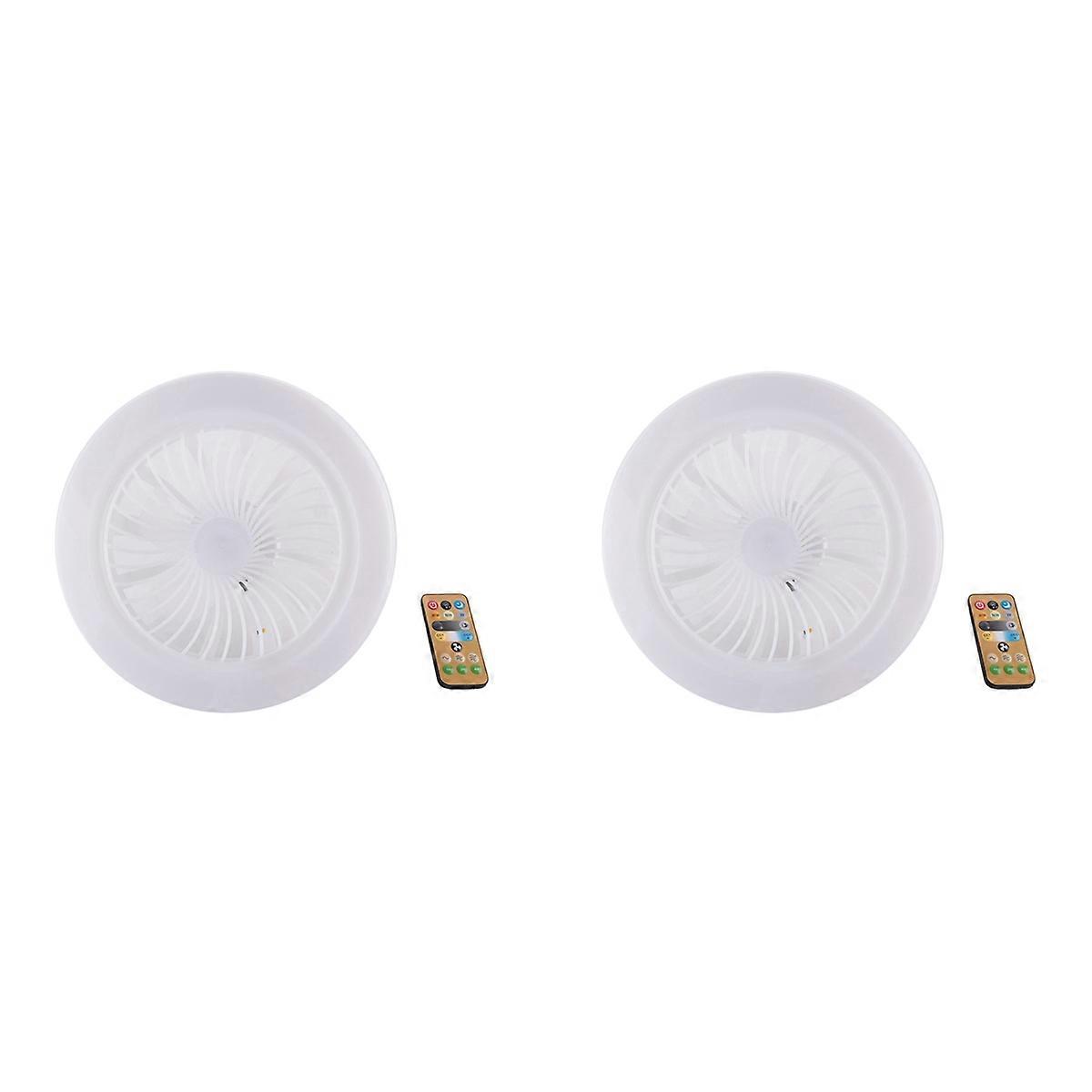 30W Ceiling Fan with Integrated Lights E27 Remote Ceiling Lighting A