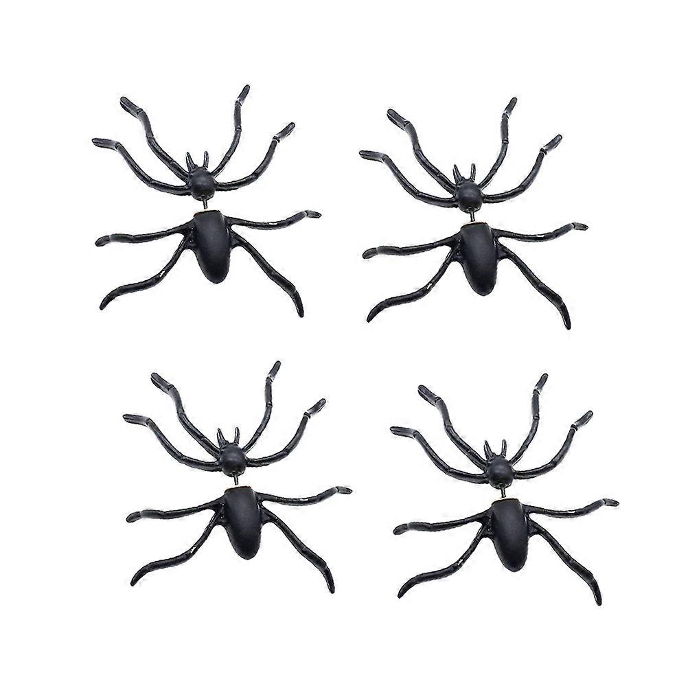 女性のためのファッションピアスイヤリングジュエリーの装飾ハロウィンパーティー4個