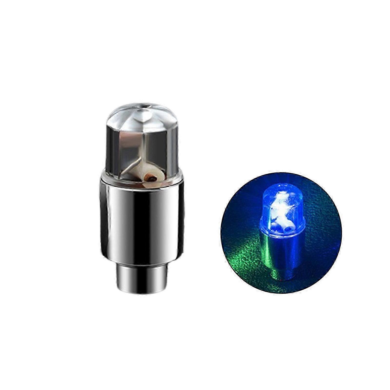 8Pcs Luminous Valve Stem Caps Car Hub LED Lights Super Bright Waterproof Auto On/Off Enhanced Visibility Universal Tire Valve Caps-ss