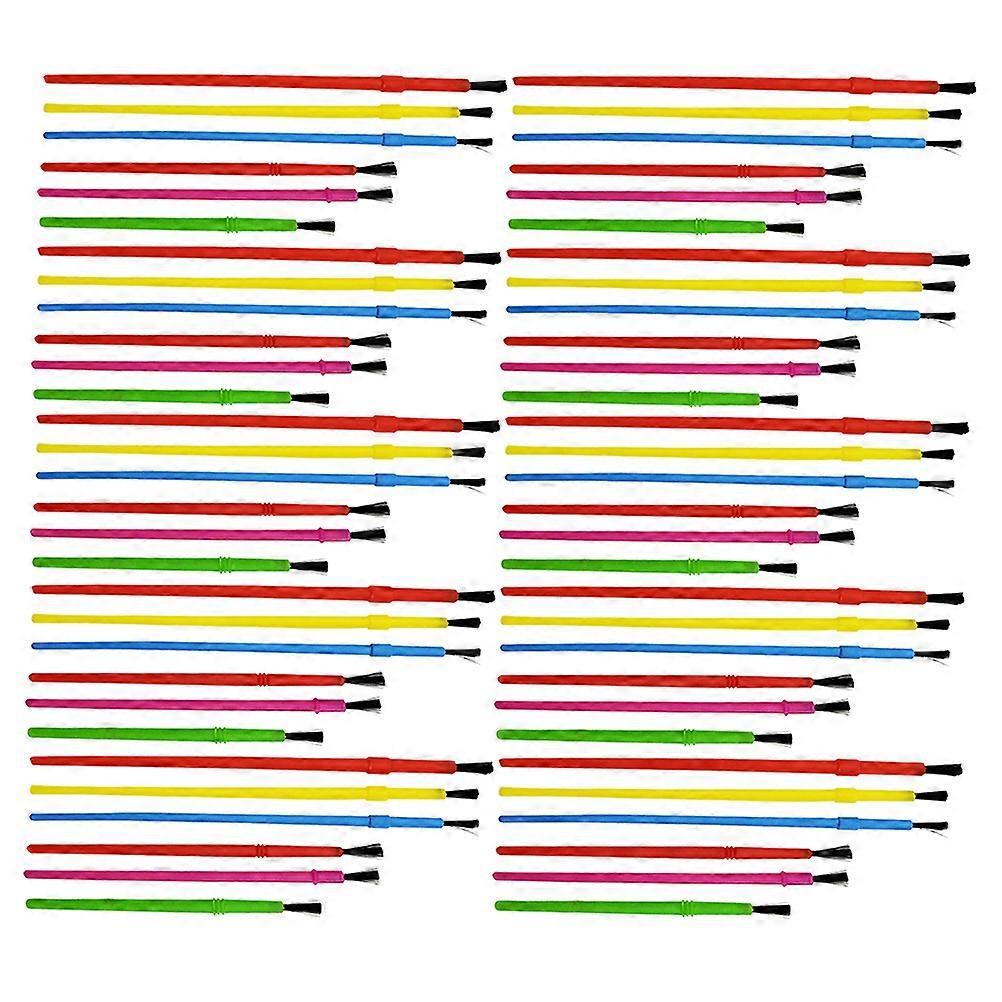 Detail Paint Brush Children Drawing Tool Fine Detailing Watercolor Brush 100Pcs