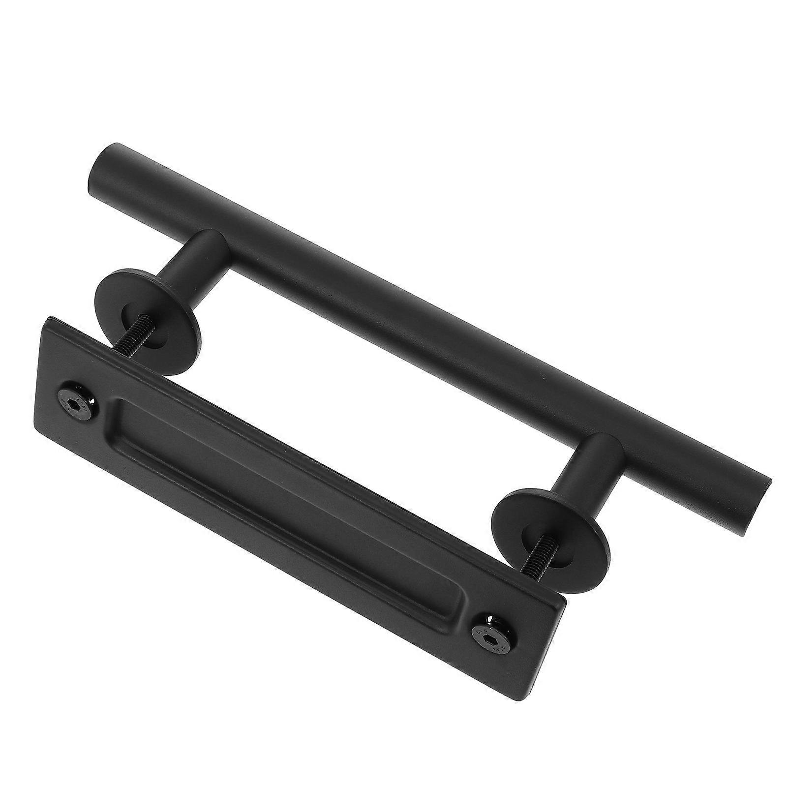 Barn Door Handle Sliding Door Handle Cupboard Handle Simple Design for Home 30.3X7.5cm Durable Use 1Set