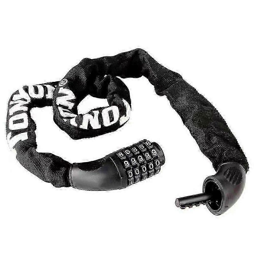 Bicycle Lock Lock Security,with Number Code Chain Lock,Anti-Theft Bicycle Locks for Fence,E-Bike