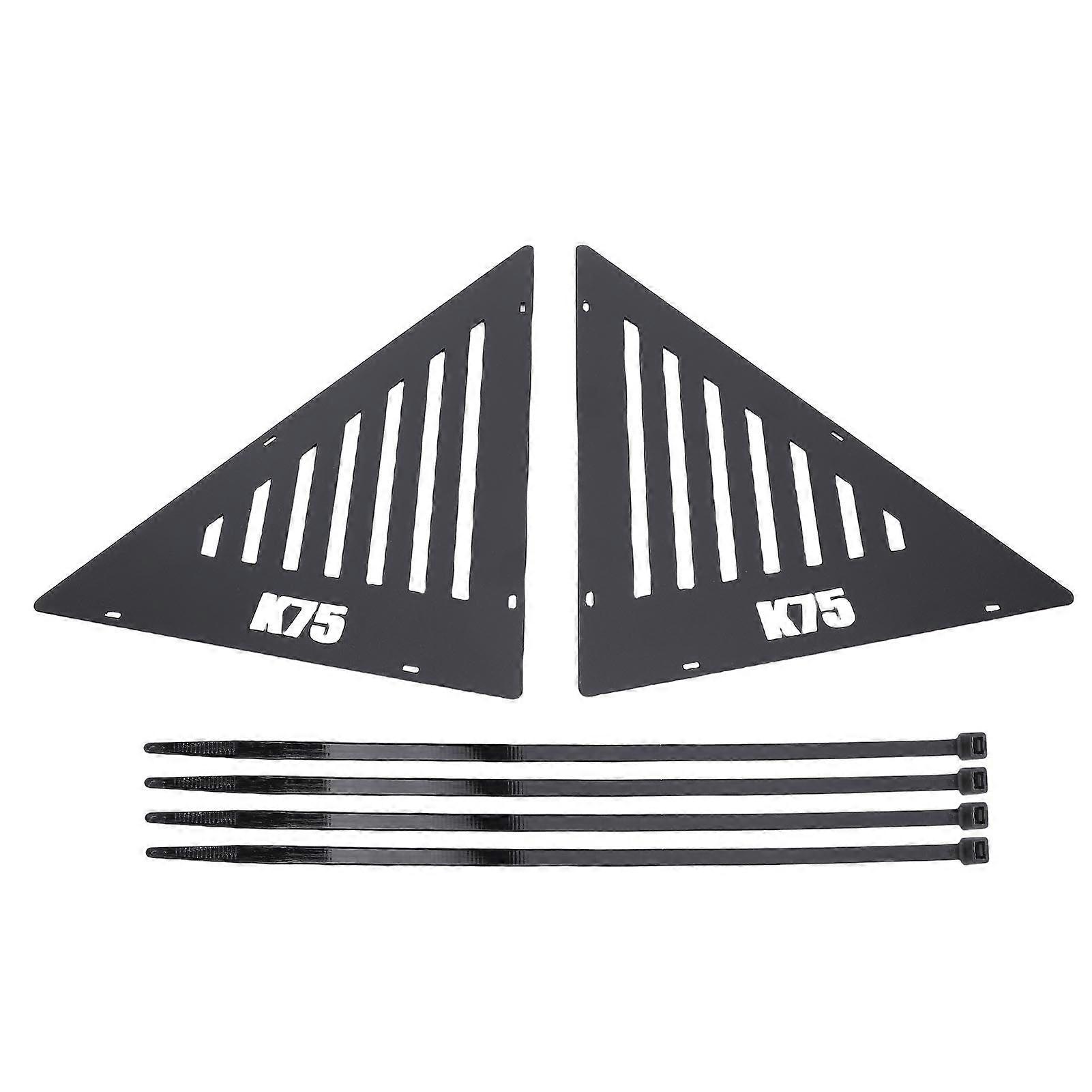 Motorcycle Side Panel Protector Aluminum Alloy Weather Proof Anti Impact Stylish Look Side Frame Decorative Protective Cover Replacement for K75 MK162