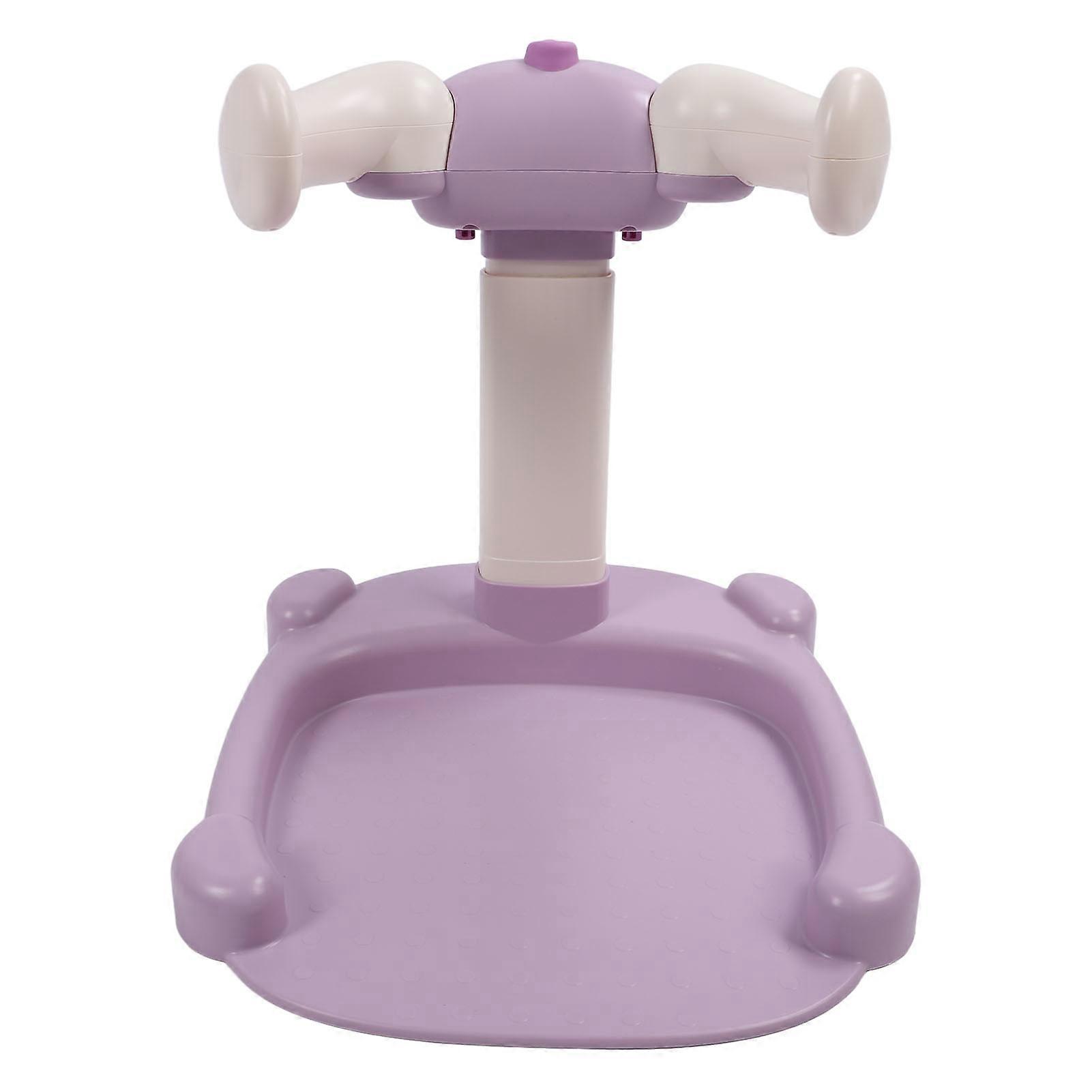 Tour de bain Baby Hug, support de douche antidérapant pour tout-petits, support réglable pour salle de bain, violet