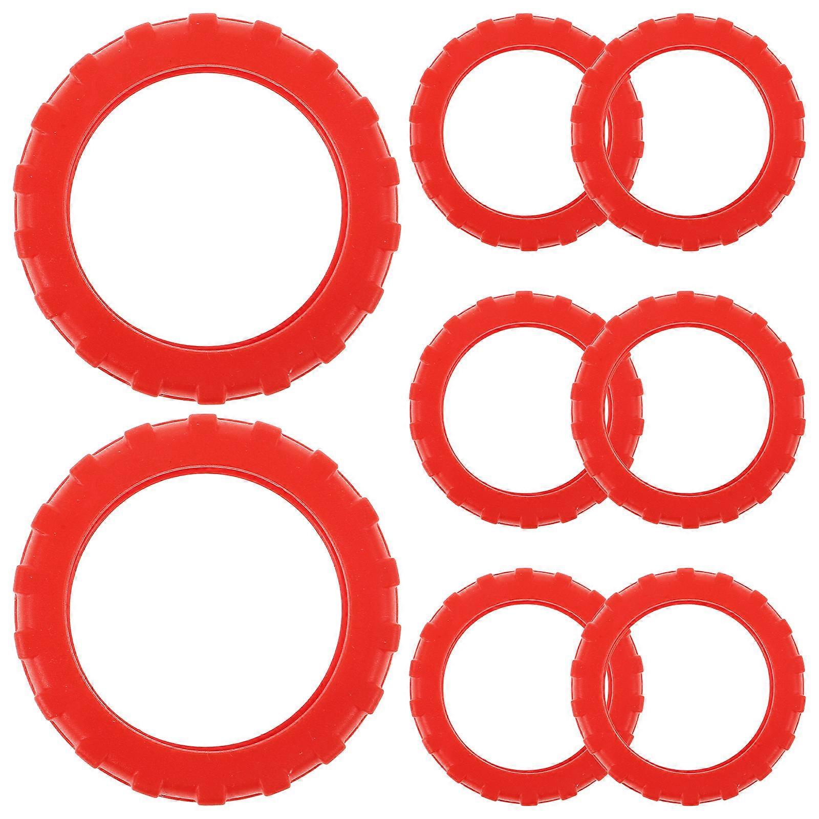 Luggage Wheels Protector Resistance Reduction 8Pcs