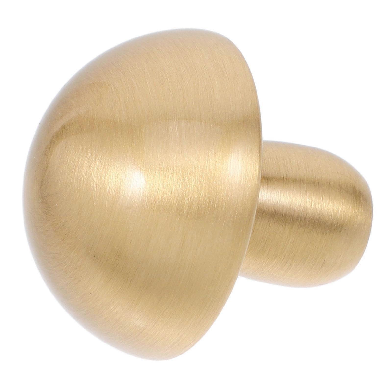 Gold Cabinet Hardware Brass Mushroom Cabinet Knobs Kitchen Drawer Pulls for Dresser 1Pack