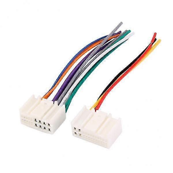 6x2 Car Radio CD/DVD Stereo Wiring Harness Adapter For Hyundai IX35/ KIA k2