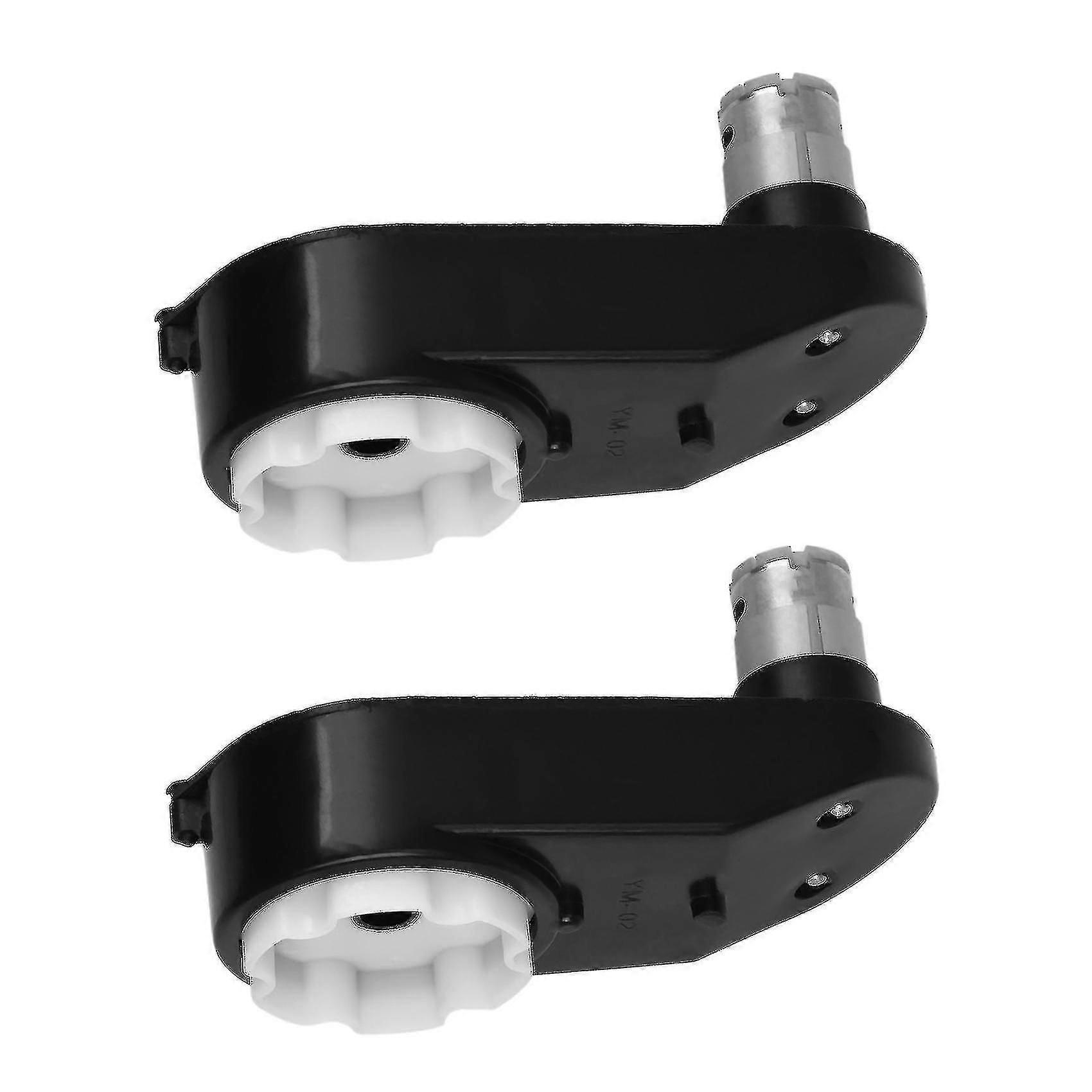 2x RS390 מנוע חשמלי תיבת הילוכים 12v 20000 סל"ד לרכב מנוע DC תיבת הילוכים לילדים מכונית צעצוע