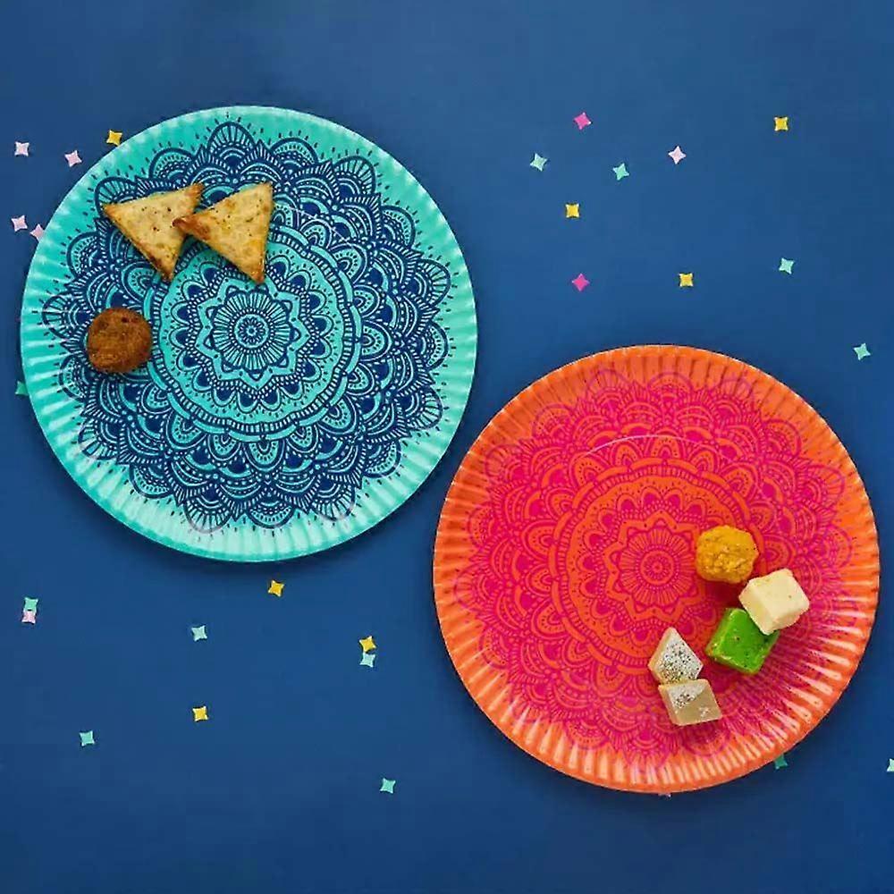 Diwali Large Platter Plates